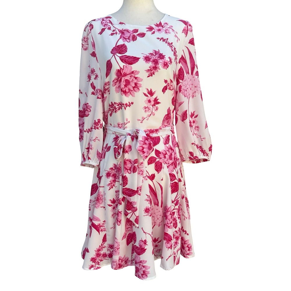 Sugarlips Romantic Cottagecore Garden Party Floral‎ Feminine Mini Dress NEW XS